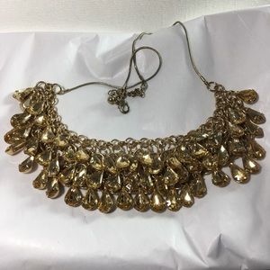 Vintage Bib Style Statement Necklace